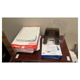 Lot of Office Paper and assorted supplies