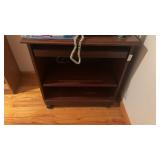 Wooden Office Cart on Wheels