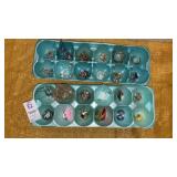 (24) pairs pierced earrings
