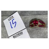 10k ruby ring