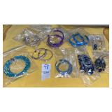 Big hoop & other pierced earrings