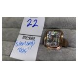Sterling 925 cocktail ring