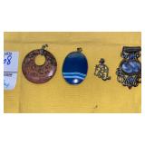 Vintage pendants & slide pendant