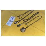 (3) vintage Avon necklaces