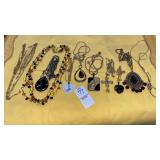 Vintage fashion statement necklaces