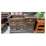 Dry sink hutch 50 in long x 19 1/4 deep