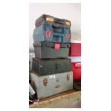 Lot of tool boxes