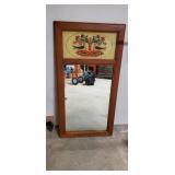 Mirror with painting