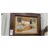 Ralph Clemeson painting 13" x 10 5/8