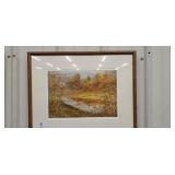 Ralph clemenson painting 21 1/8 x 17"