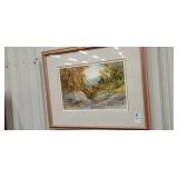 Ralph clemenson painting 21 3/4 x 17 3/4