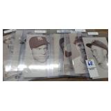 9 Baseball exhibit cards  pirates bill mazeroski
