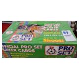Official pro set player cards soccer 1991/92