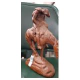 Red mill mfg Indian on horse