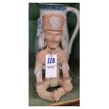 Redware Mexico figure