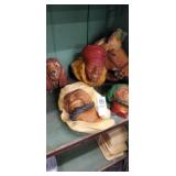 Bossons Congleton England chalkware head