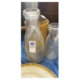 2 Riecks dairy bottles