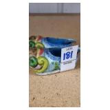 Cloisonne shoe ashtray incense burner ?