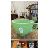 Jadite fire king mixing bowl