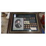 A memorial to Lincoln pennies