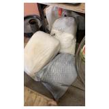 Bags bedroom pillows etc