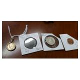 1907 one cent,, 1817 liberty head Large, 1937