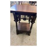 Wooden end table maybe east lake