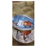 4 train collectors plates