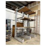 CANTILEVER RACK, 12' H X 8' W X 4' ARMS