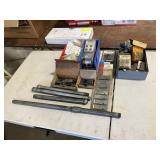 ASSORTED RIDGID PIPE THREADING DIES & PARTS