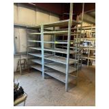 (2) SHELVING UNITS, 4' W X 7' H X 2' D