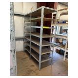 (1) SHELVING UNITS, 6' W X 7' H X 2' D