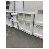 (2) MACRO BINS, 4' X 4'
