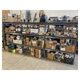 (1) SHELVING UNITS, 12' W X 6' H X 2' D
