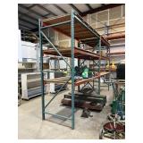 2 SECTIONS PALLET RACKING, 10' H X 8' W 44' D