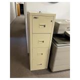 FIRE KING TURTLE 4 DRAWER FIRE SAFE, WITH KEY