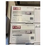 (2) C-LITE EMERGENCY LIGHTS