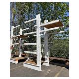 CANTILEVER RACK, 12' H X 4' W X 4' ARMS