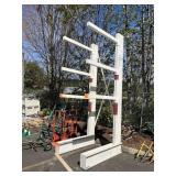 CANTILEVER RACK, 12' H X 4' W X 4' ARMS