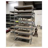 (1) SHELVING UNITS, 4' W X 8' H X 2' D