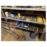 2 SHELVES OF ASSORTED MASON & CHISEL BITS