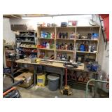 WORK BENCH WITH CONTENTS