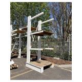 CANTILEVER RACK, 12' H X 8' W X 4' ARMS