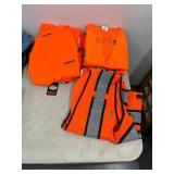 HI-VIZ ORANGE T-SHIRTS, MEDIUM