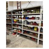 (1) SHELVING UNIT, WELDED 106' W X 96' H X 24' D