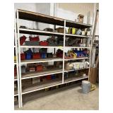(1) SHELVING UNIT, WELDED 106' W X 96' H X 24' D