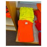 SAFETY YELLOW & ORAGE T-SHIRTS, XL