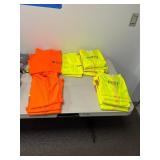 HI-VIZ T-SHIRTS, LARGE