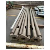 14' METAL LIGHT POLES
