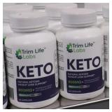 box of  126 bottles of 60 Keto weight loss support